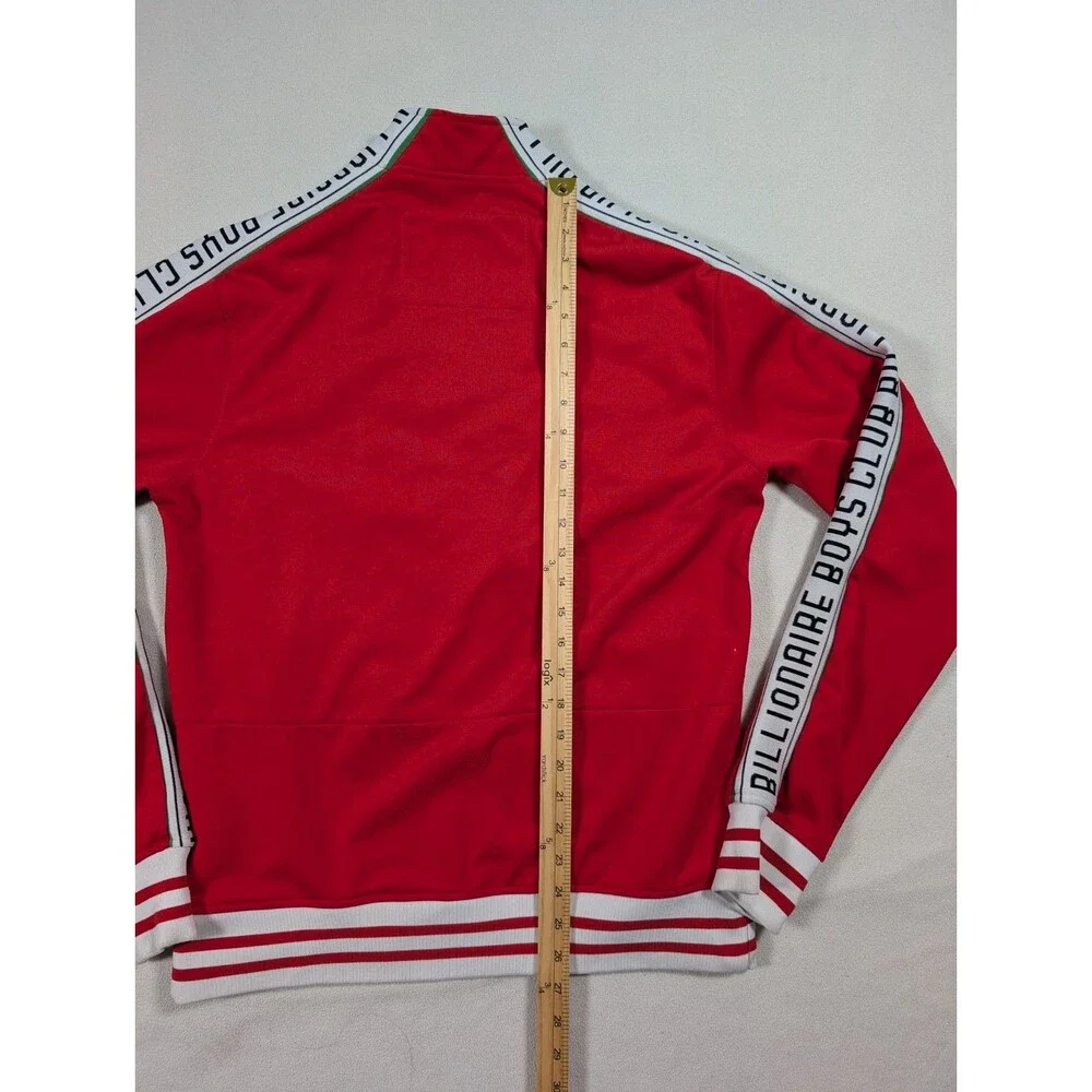 Billionaires Boys Club Red The Mickey Track Jacket Mens Size L Streetwear Y2K